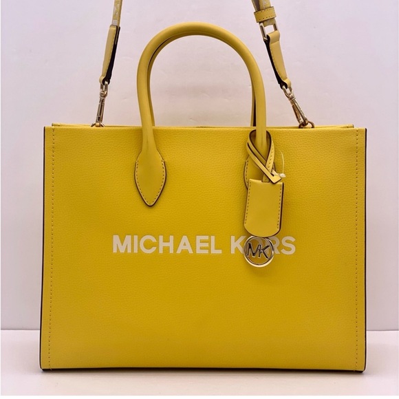 Michael Kors Mirella
Medium Pebbled Leather
Tote Shoulder Bag - Picture 10 of 13